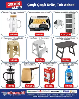 Alternatif kataloğu | Alternatif katalog | 2026-09-25T00:00:00.000Z - 2026-10-09T00:00:00.000Z