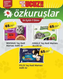 Özkuruşlar kataloğu | Tüm müşteriler için harika teklif | 2026-09-24T00:00:00.000Z - 2026-10-07T00:00:00.000Z