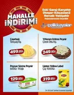 Çelikkayalar kataloğu | Oferta | 2026-09-25T00:00:00.000Z - 2026-09-28T00:00:00.000Z