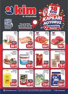 Kim Market kataloğu | Herkes için cazip özel teklifler | 2026-09-18T00:00:00.000Z - 2026-09-30T00:00:00.000Z