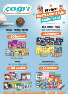 Çağrı Market kataloğu | Tasarrufçular için en iyi teklifler | 2026-09-28T00:00:00.000Z - 2026-10-11T00:00:00.000Z