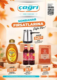 Çağrı Market kataloğu | Müşterilerimiz için özel fırsatlar | 2026-10-02T00:00:00.000Z - 2026-10-12T00:00:00.000Z