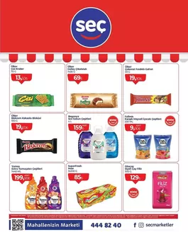 Seç Market kataloğu | En iyi fırsatlarımız | 2026-10-01T00:00:00.000Z - 2026-10-15T00:00:00.000Z