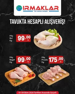 Irmaklar Market kataloğu | Oferta | 2026-10-01T00:00:00.000Z - 2026-10-04T00:00:00.000Z