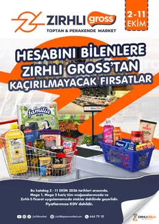 Zırhlı Toptan market kataloğu | 2 11 ekim indirimleri | 2026-10-02T00:00:00.000Z - 2026-10-11T00:00:00.000Z