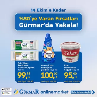 Gürmar kataloğu | Oferta | 2026-10-02T00:00:00.000Z - 2026-10-04T00:00:00.000Z
