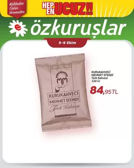 Özkuruşlar kataloğu, Gölbent | Güncel özel kampanyalar | 2026-10-05T00:00:00.000Z - 2026-10-09T00:00:00.000Z