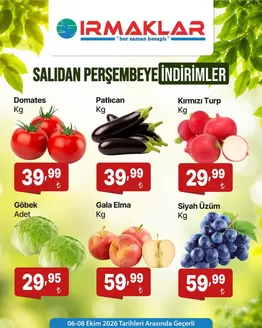Irmaklar Market kataloğu | Oferta | 2026-10-07T00:00:00.000Z - 2026-10-08T00:00:00.000Z
