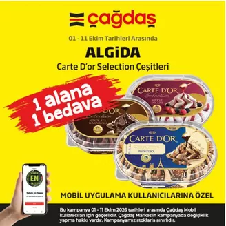 Çağdaş kataloğu | Güncel fırsatlar ve teklifler | 2026-10-01T00:00:00.000Z - 2026-10-11T00:00:00.000Z