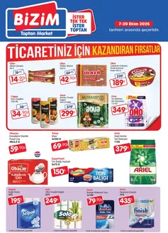 Bizim Toptan kataloğu | Güncel özel kampanyalar | 2026-10-07T00:00:00.000Z - 2026-10-20T00:00:00.000Z