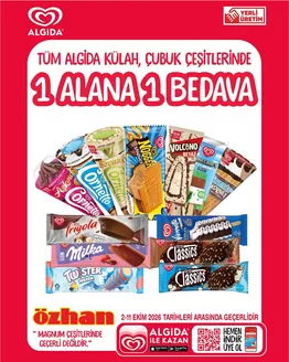 Özhan Market kataloğu | Geniş teklif yelpazesi | 2026-10-02T00:00:00.000Z - 2026-10-11T00:00:00.000Z