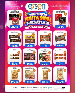 Essen AVM kataloğu | Sizin için en iyi fırsatlarımız | 2026-10-09T00:00:00.000Z - 2026-10-11T00:00:00.000Z