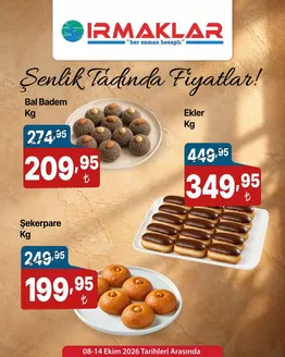 Irmaklar Market kataloğu | Oferta | 2026-10-12T00:00:00.000Z - 2026-10-14T00:00:00.000Z