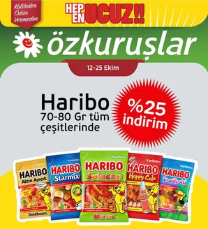 Özkuruşlar kataloğu | Seçili ürünlerde harika indirimler | 2026-10-12T00:00:00.000Z - 2026-10-25T00:00:00.000Z
