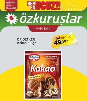 Özkuruşlar kataloğu | En iyi fırsatlar ve indirimler | 2026-10-14T00:00:00.000Z - 2026-10-30T00:00:00.000Z