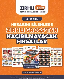 Zırhlı Toptan market kataloğu | Keşfedilecek yeni teklifler | 2026-10-16T00:00:00.000Z - 2026-10-25T00:00:00.000Z