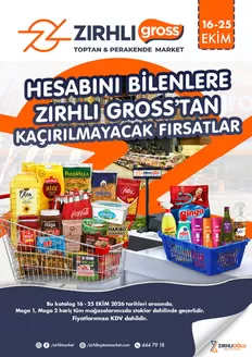 Zırhlı Toptan market kataloğu | 16 25 Ekim Indirimleri | 2026-10-16T00:00:00.000Z - 2026-10-25T00:00:00.000Z