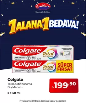 Sultan Market kataloğu, Milas | Güncel özel kampanyalar | 2026-10-17T00:00:00.000Z - 2026-10-30T00:00:00.000Z