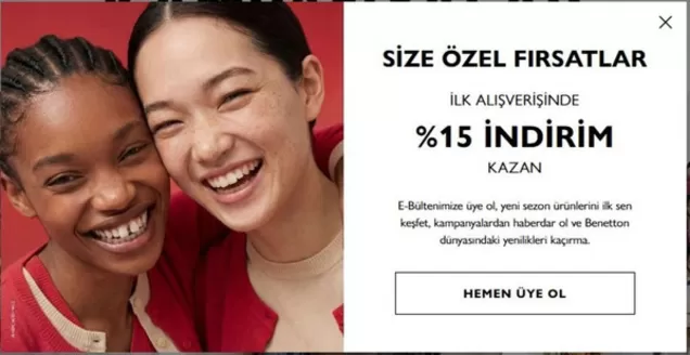 United Colors of Benetton kataloğu | Indirim | 2026-10-19T00:00:00.000Z - 2026-10-31T00:00:00.000Z