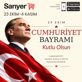 Sarıyer Market kataloğu | Indirim | 2026-10-23T00:00:00.000Z - 2026-11-04T00:00:00.000Z
