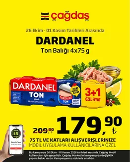 Çağdaş kataloğu, Merkez (Yozgat) | Güncel fırsatlar ve teklifler | 2026-10-26T00:00:00.000Z - 2026-11-01T00:00:00.000Z