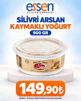Essen AVM kataloğu | Özel fırsatlar ve indirimler | 2026-10-26T00:00:00.000Z - 2026-11-01T00:00:00.000Z