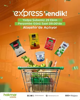 Hakmar Express kataloğu | Güncel fırsatlar ve teklifler | 2026-10-29T00:00:00.000Z - 2026-11-12T00:00:00.000Z
