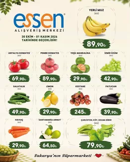 Essen AVM kataloğu | Güncel fırsatlar ve teklifler | 2026-10-30T00:00:00.000Z - 2026-11-01T00:00:00.000Z