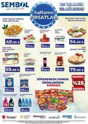 sembol center marketçilik kataloğu | İndirimler ve kampanyalar | 2025-07-20T00:00:00.000Z - 2025-08-02T00:00:00.000Z