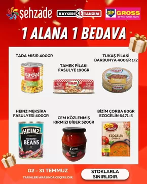 Şehzade kataloğu, Talas | Şehzade katalog | 2025-07-02T00:00:00.000Z - 2025-07-31T00:00:00.000Z