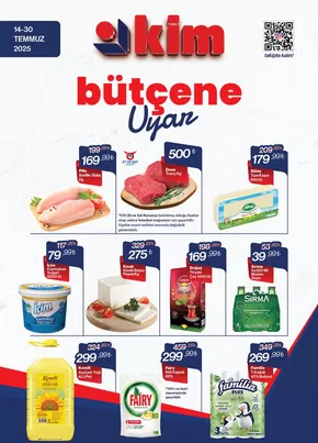 Kim Market kataloğu | Tüm müşteriler için harika teklif | 2025-07-14T00:00:00.000Z - 2025-07-30T00:00:00.000Z