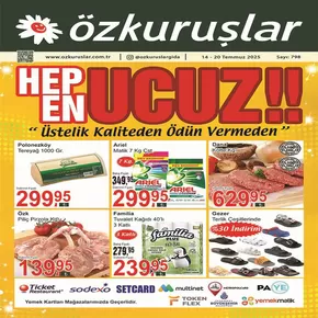 Özkuruşlar kataloğu, Paşaköy (İstanbul) | İNDİRİM BAŞLADI | 2025-07-14T00:00:00.000Z - 2025-07-20T00:00:00.000Z