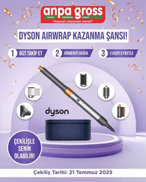 Anpa Gross kataloğu, Gaziantep | Seçili ürünlerde harika indirimler | 2025-07-15T00:00:00.000Z - 2025-07-21T00:00:00.000Z