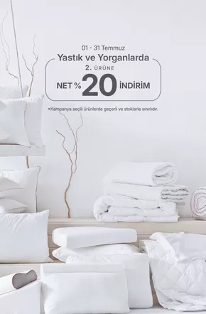 Yataş Bedding kataloğu, Muğla | Fırsat avcıları için harika teklifler | 2025-07-01T00:00:00.000Z - 2025-07-31T00:00:00.000Z