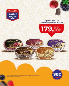 Seç Market kataloğu, Menderes | Sizin için özel teklifler | 2025-07-10T00:00:00.000Z - 2025-07-23T00:00:00.000Z