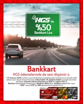 Ziraat Bankası kataloğu, Tekirdağ | %50 Bankkart Lira | 2025-07-17T00:00:00.000Z - 2025-07-31T00:00:00.000Z