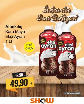 Show Market kataloğu, Esenyurt | Özel fırsatlar ve indirimler | 2025-07-11T00:00:00.000Z - 2025-07-24T00:00:00.000Z