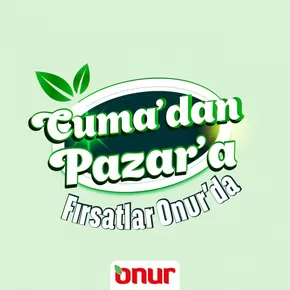 Onur Market kataloğu, Dündarlı | Onur Market katalog | 2025-07-19T00:00:00.000Z - 2025-08-02T00:00:00.000Z