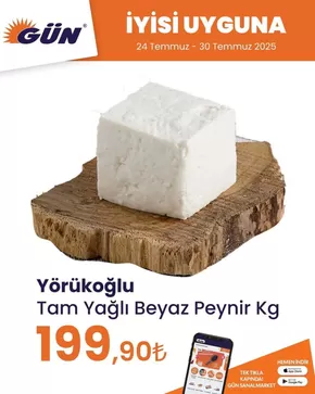 Gün Süpermarket kataloğu, Denizli (Denizli) | Sizin için özel teklifler | 2025-07-24T00:00:00.000Z - 2025-07-30T00:00:00.000Z