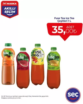 Seç Market kataloğu, Merkez (Sinop) | Fırsat avcıları için teklifler | 2025-07-24T00:00:00.000Z - 2025-07-30T00:00:00.000Z