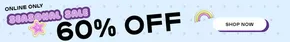Seasonal Sale 60% Off