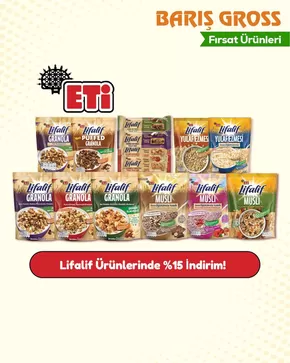 Barış Gross Market kataloğu, İzmir | Cazip teklifleri keşfedin | 2025-08-01T00:00:00.000Z - 2025-08-15T00:00:00.000Z
