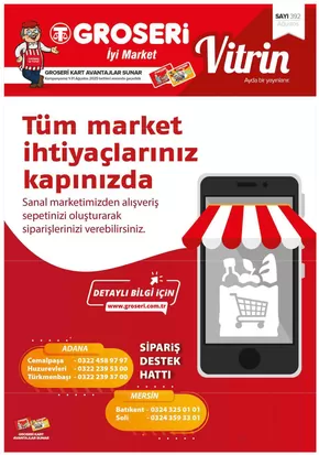 Groseri kataloğu | Groseri katalog | 2025-08-01T00:00:00.000Z - 2025-08-31T00:00:00.000Z