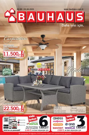 Bauhaus kataloğu, Bolu | Tüm müşteriler için harika teklif | 2025-08-02T00:00:00.000Z - 2025-08-29T00:00:00.000Z