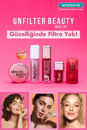 Watsons kataloğu, Sarıaydın | Watsons - Agustos_insert_2025 | 2025-08-01T00:00:00.000Z - 2025-09-03T00:00:00.000Z