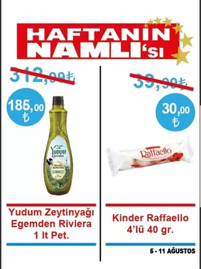 Namlı Hipermarketleri kataloğu | Seçili ürünlerde harika indirimler | 2025-08-05T00:00:00.000Z - 2025-08-11T00:00:00.000Z