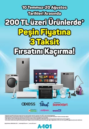 A101 kataloğu | Özel fırsatlar | 2025-07-10T00:00:00.000Z - 2025-08-20T00:00:00.000Z