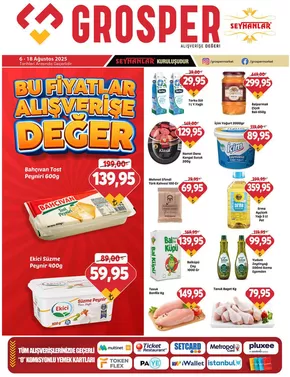 Grosper kataloğu, Yörükler | Tasarrufçular için en iyi teklifler | 2025-08-06T00:00:00.000Z - 2025-08-18T00:00:00.000Z