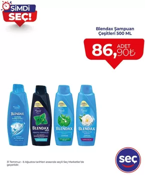 Seç Market kataloğu, Yörükler | Herkes için cazip özel teklifler | 2025-07-31T00:00:00.000Z - 2025-08-06T00:00:00.000Z