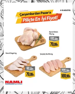 Namlı Hipermarketleri kataloğu | Özel fırsatlar | 2025-08-06T00:00:00.000Z - 2025-08-10T00:00:00.000Z